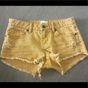 RVCA denim shorts